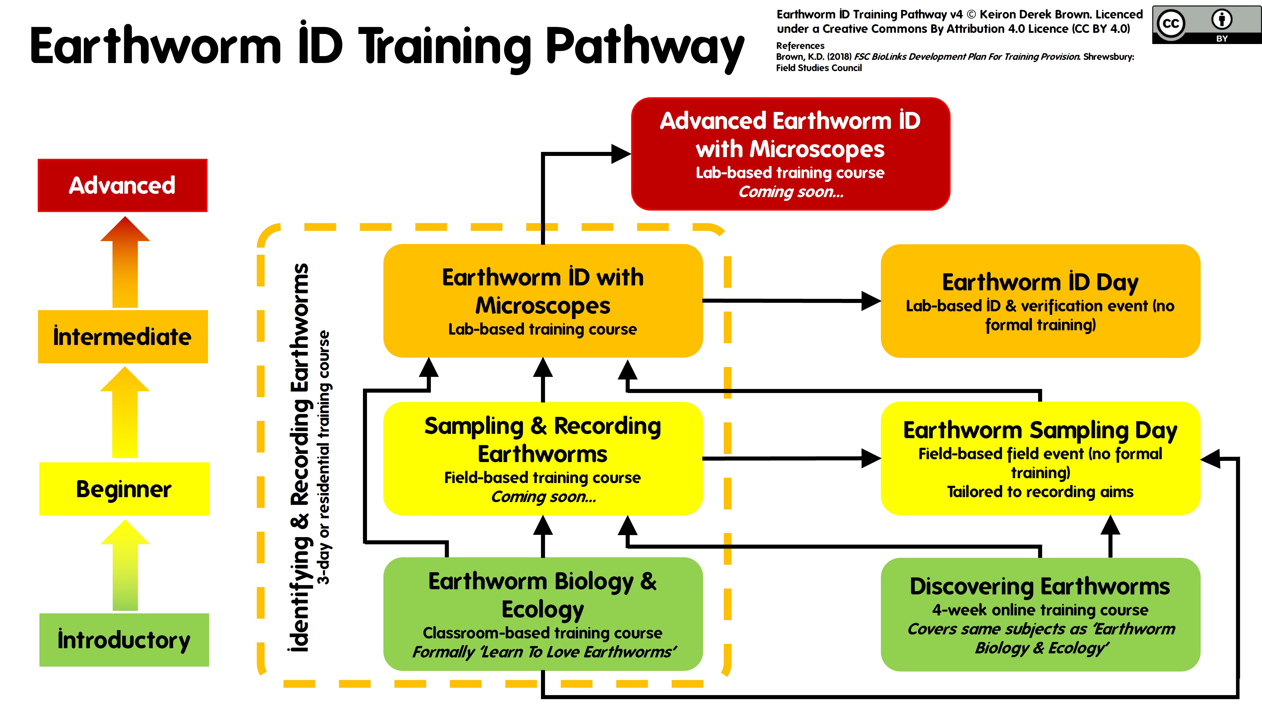Earthworm ID Training Pathway